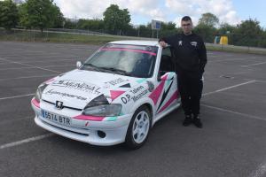 El Tapin - David García Santano se abre camino en el automovilismo asturiano