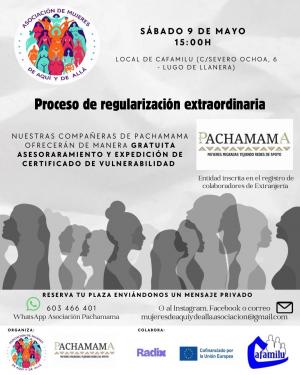 El Tapin - La Asociación de Mujeres de Aquí y de Allá junto a Pachamama organiza una jornada gratuita de asesoramiento sobre regularización para personas migrantes en Lugo de Llanera