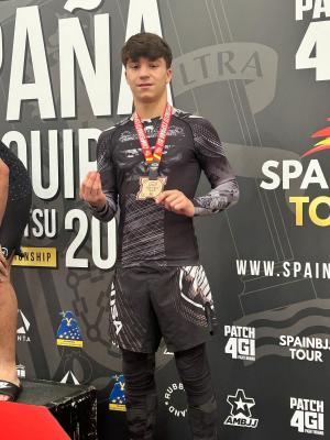 El Tapin - Pedro Orviz, subcampeón de España de jiu-jitsu miembro del equipo Llanera Fighters