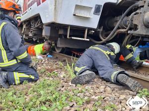El Tapin - Un hombre herido grave tras ser arrollado por un tren en Pola de Siero