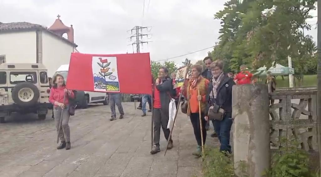 Así partieron la XIV Ruta de Alzada a Torrestío "de las mariñes al puerto"