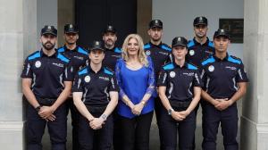 El Tapin - Ocho nuevos agentes interinos refuerzan la Policía Local durante el verano