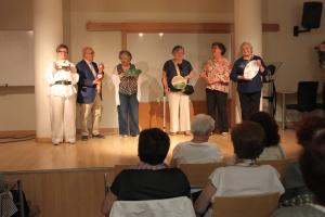 El Tapin - Las Aulas Culturales 50yMas de Llanera clausuran el curso con una jornada de convivencia y exhibición de talentos