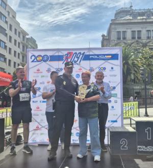 El Tapin - Llanera Sin Barreras recibe el reconocimiento de la Policía Nacional por su compromiso con la inclusión en la IV Ruta 091