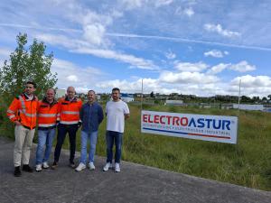 El Tapin - Electroastur invertirá dos millones de euros en una nueva sede en el polígono de Bobes