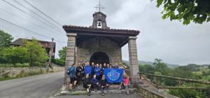 El Tapin - La Asociación Siero Jacobeo completa la cuarta etapa del Camín de los Santuarios entre Piloña y Cangas de Onís