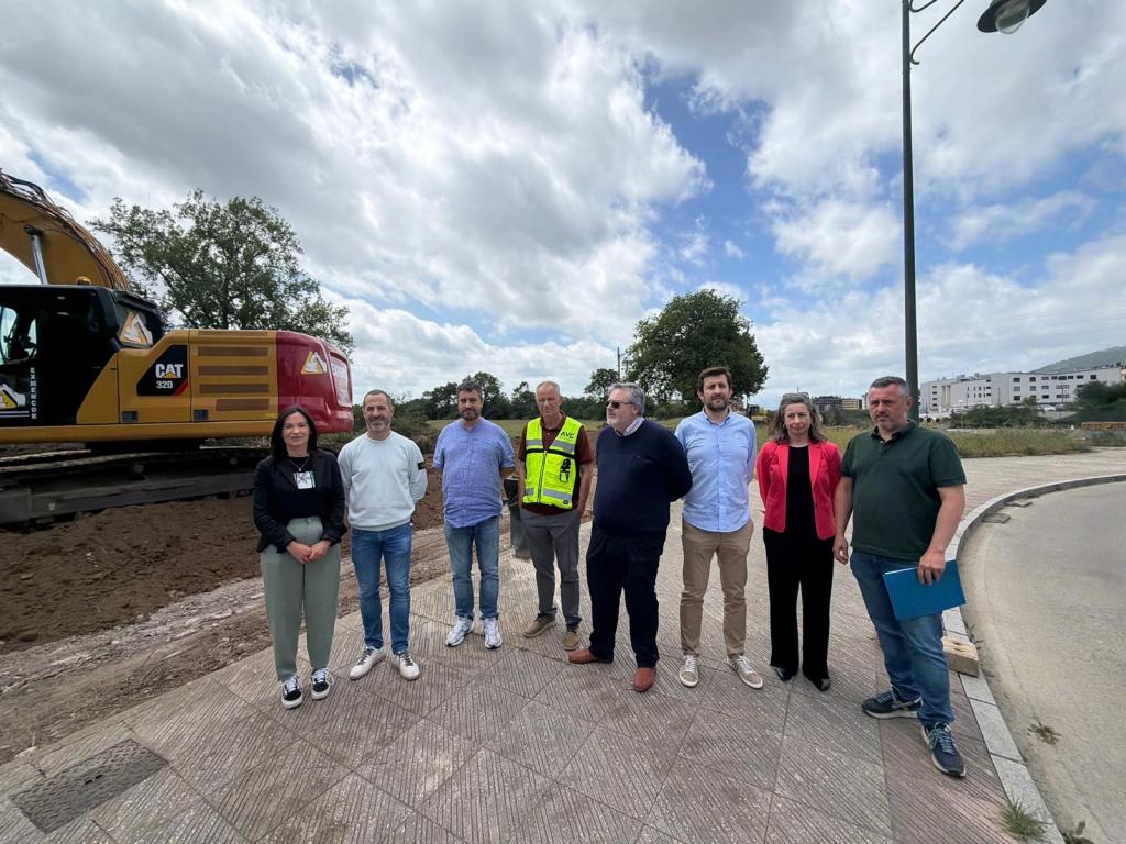 Iniciadas las obras del Bulevar de Lugones entre la calle Leopoldo Lugones y la Avenida del Castro