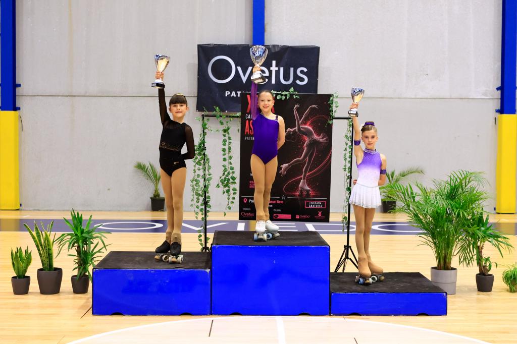 Erica Cortina, campeona de Asturias benjamín