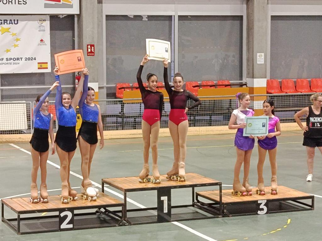 El Club Llanelux cierra la Copa Bronce 2026 con dos podios por equipos