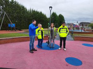 El Tapin - Llanera destina más de 48.000 euros a la renovación y mejora de las áreas de juego infantiles del concejo