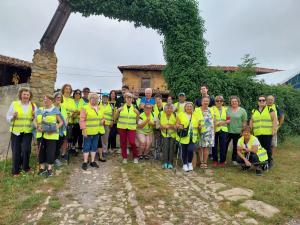 El Tapin - Valdesoto acoge una nueva edición de los Paseos Saludables del programa municipal Siero Acompaña