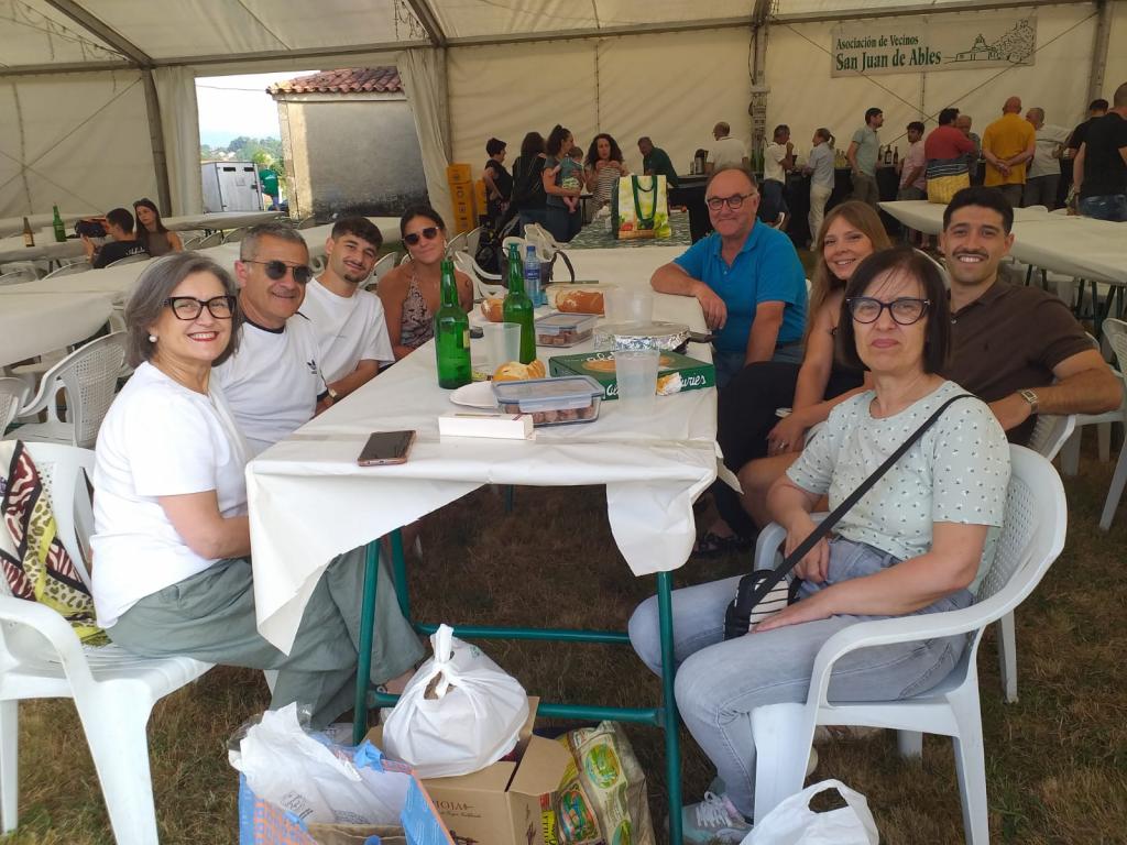 La Asociación de Vecinos San Juan de Ables celebró el Día del Socio