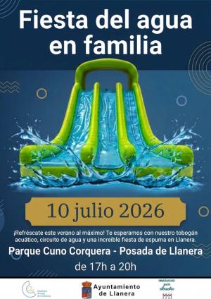 El Tapin - Llanera da la bienvenida al verano con la primera "Fiesta del agua en familia"    