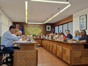 El Pleno de Llanera rechaza reprobar al consejero Alejandro Calvo por la variante de Cayés y aprueba impulsar Conecta Taxi, ambas mociones presentadas por el PP