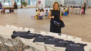 El Tapin - Los participantes del Plan Corresponsables reciben una camiseta conmemorativa en Pola de Siero