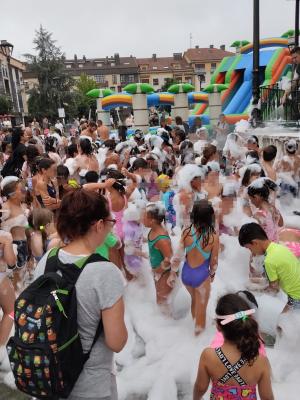 La primera Fiesta del Agua en Familia llena de diversión el Parque Cuno Corquera