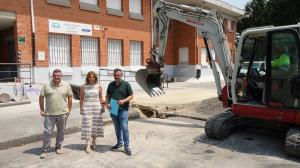 El Tapin - El cole de La Ería mejora su red de saneamiento con una inversión de más de 14.000 euros