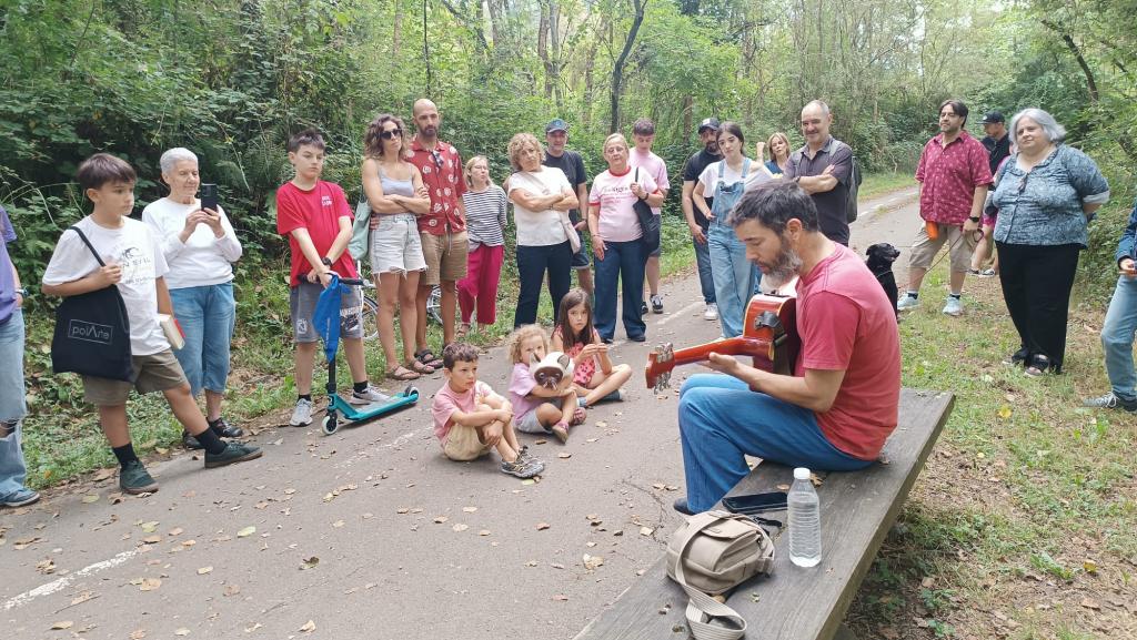 La Senda del Nora reunió arte, música y naturaleza en una nueva edición organizada por polArte