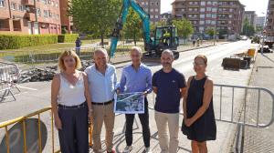 El Tapin - Comienzan las obras de renovación de los accesos a Pola de Siero por el noroeste