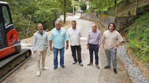 El Tapin - Iniciadas las obras de reparación del camino de Vio a Picalloreu en la parroquia de Anes