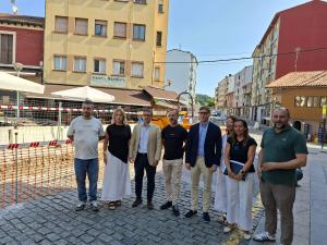 El Tapin - Comienzan las obras de reurbanización de la avenida de Gijón en Pola de Siero con una inversión de 900.000 euros