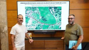 El Tapin - La Junta de Gobierno aprueba el proyecto de construcción de una acera entre el Centro Polivalente de Valdesoto y el entorno de la escuela de Faes, en el margen de la SI-8