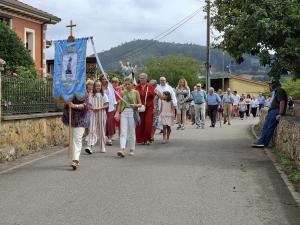 El Tapin - Villanueva y La Vega celebran sus fiestas religiosas con misas y procesiones