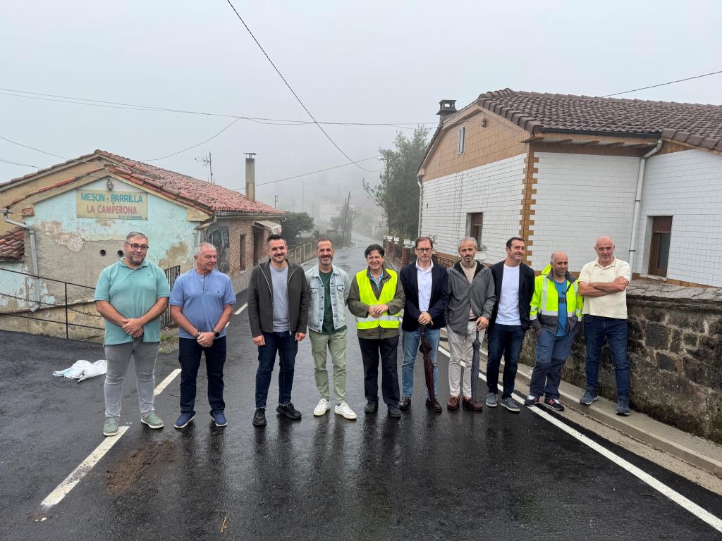 El Ayuntamiento de Siero ha invertido más de 15 millones de euros en la mejora  y el mantenimiento de la red de caminos municipales desde 2015