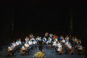 El Tapin - La Banda de Música de Siero debuta en el XX  Festival de Bandas Pepe Guntín de Vilalba 