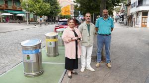 El Tapin - Finalizadas las obras de instalación de nuevos contenedores soterrados en Pola  de Siero, Lugones y La Fresneda