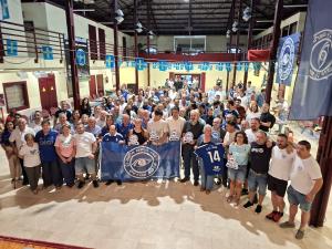 El Tapin - La Peña Azul Iris celebra en Posada de Llanera 14 años de apoyo incondicional al Real Oviedo
