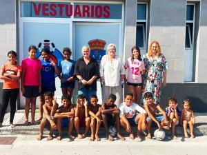 El Tapin - El Ayuntamiento de Llanera reafirma un año más su compromiso con el programa “Vacaciones en paz” con una jornada de actividades para los niños saharauis