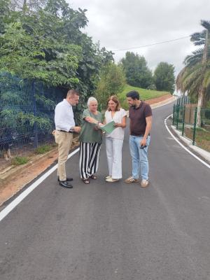 El Tapin - Llanera culmina la renovación de varios caminos de Ferroñes para mejorar la seguridad y movilidad