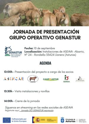 GENASTUR lleva la innovación reproductiva al vacuno de carne asturiano