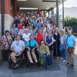 El Tapin - Llanera sin Barreras participa en una excursión sociocultural a La Casa del Agua de Rioseco