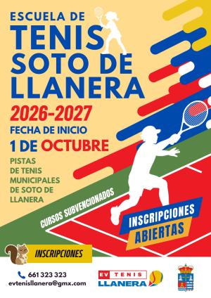 El Tapin - EV Tenis Llanera abrirá la nueva temporada el 1 de octubre con cursos para todos los niveles