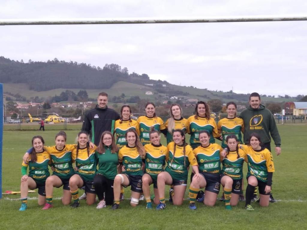 El Tapin - El equipo sénior femenino del All-Rugby debutó el pasado domingo 14 de noviembre