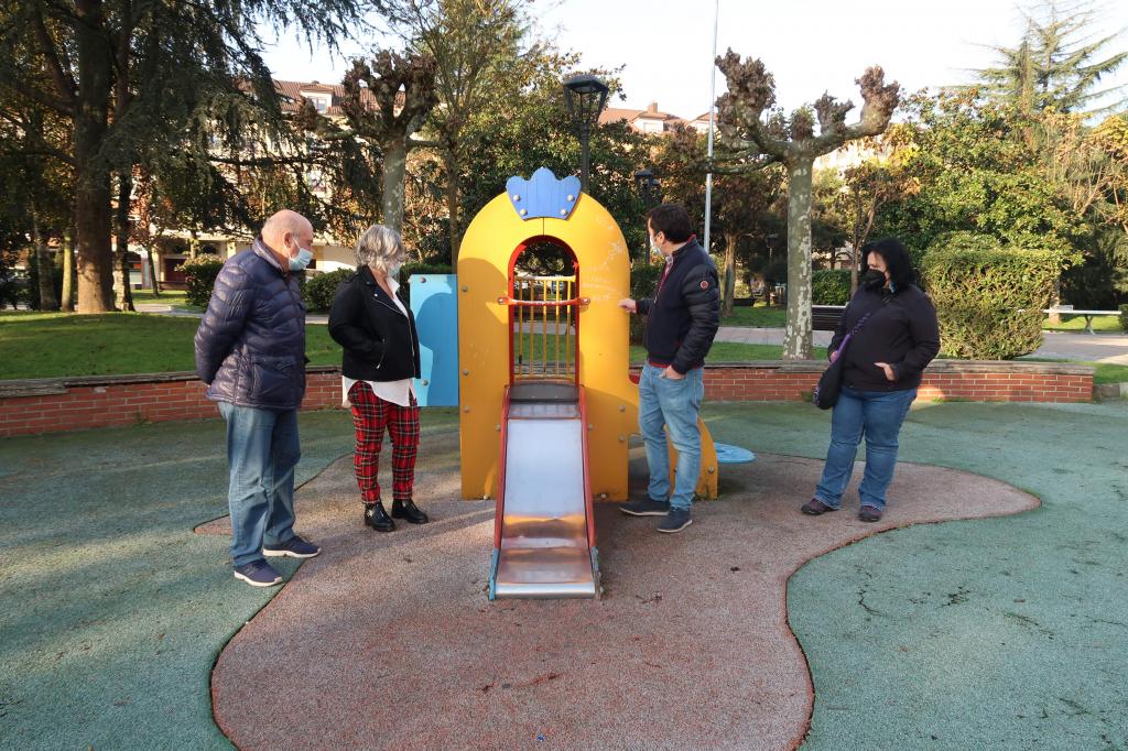 El Tapin - El próximo lunes comienza la remodelación de la zona de juegos infantiles del parque Ovidio Libardón en Lugo